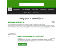 Tablet Screenshot of isadanalquran.com